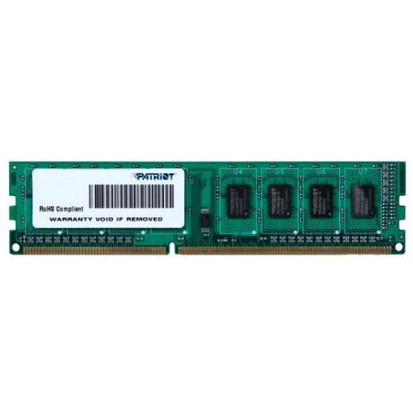 Оперативная память Patriot Memory Signature DDR3 1600 (PC 12800) DIMM 240 pin, 2 ГБ 1 шт. 1.5 В, CL 11, PSD32G160081