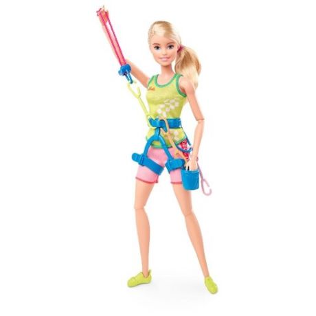 Кукла Barbie Олимпийская спортсменка Спортивный альпинизм, 30 см, GJL75