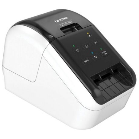 Термальный принтер этикеток Brother QL-810W серебристый/черный