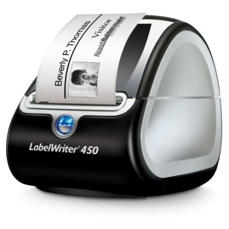 Термальный принтер этикеток DYMO LableWriter 450 черный/серый