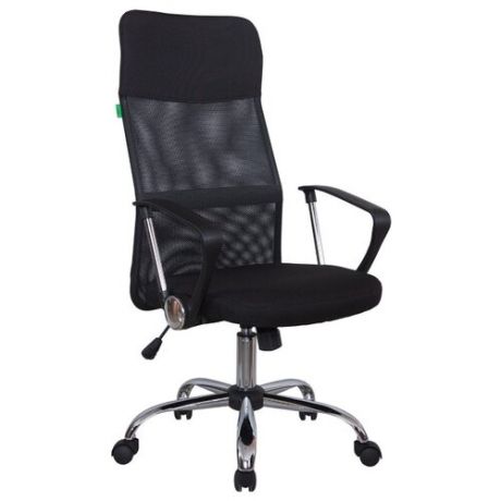 Компьютерное кресло Рива 8074 офисное, обивка: текстиль/искусственная кожа, цвет: черный