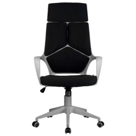 Компьютерное кресло Рива RCH 8989 офисное, обивка: текстиль, цвет: серый/черный
