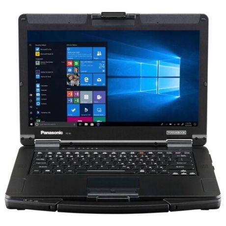 Ноутбук Panasonic Toughbook FZ-55 (Intel Core i5 8365U 1600MHz/14"/1920x1080/8GB/256GB SSD/DVD-RW/Intel UHD Graphics 620/Wi-Fi/Bluetooth/3G/LTE/Windows 10 Pro) FZ-55B400KT9 серебристый