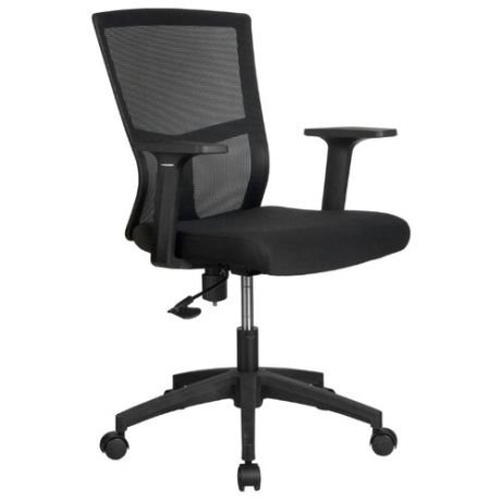 Компьютерное кресло Рива 923 офисное, обивка: текстиль, цвет: черный