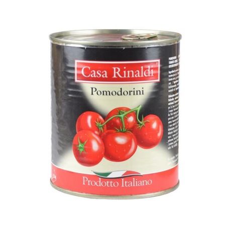 Помидорчики в томатном соке Casa Rinaldi жестяная банка 800 г
