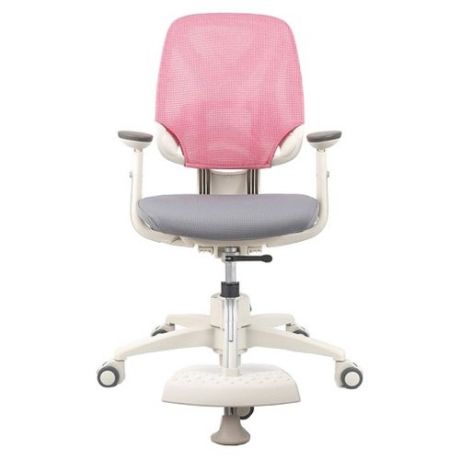 Компьютерное кресло DUOREST Duoflex Kids Combi детское, обивка: текстиль, цвет: розовый/серый
