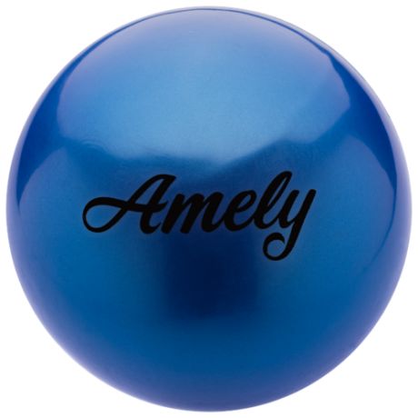 Мяч для художественной гимнастики Amely AGB-101 19 см синий
