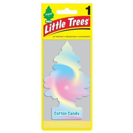 Little Trees Ароматизатор для автомобиля Ёлочка Сладкая вата (Cotton Candy) 11 г