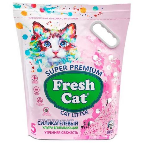 Впитывающий наполнитель Fresh Cat Утренняя свежесть 5 л