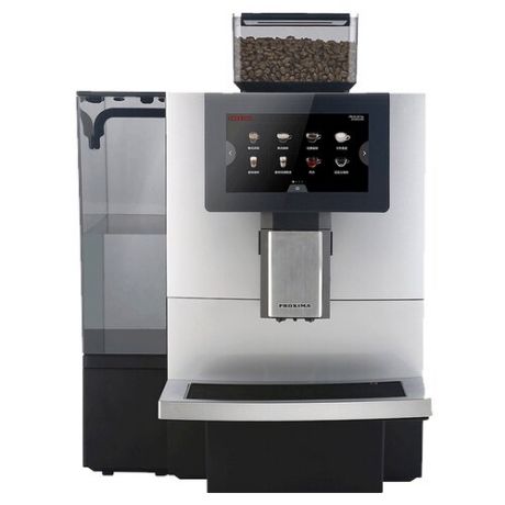 Кофемашина Dr.coffee Proxima F11 Big Plus серебристый/черный