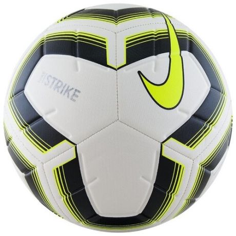 Футбольный мяч NIKE Strike Team SC3535 белый/черный/салатовый 4