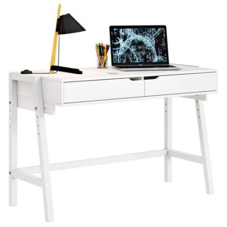 Письменный стол Polini kids Mirum 1440, 128х60 см, цвет: белый
