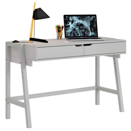 Письменный стол Polini kids Mirum 1440, 128х60 см, цвет: серый