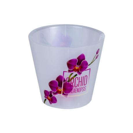 Горшок InGreen London Orchid Deco 16х16х14,5 см розовый
