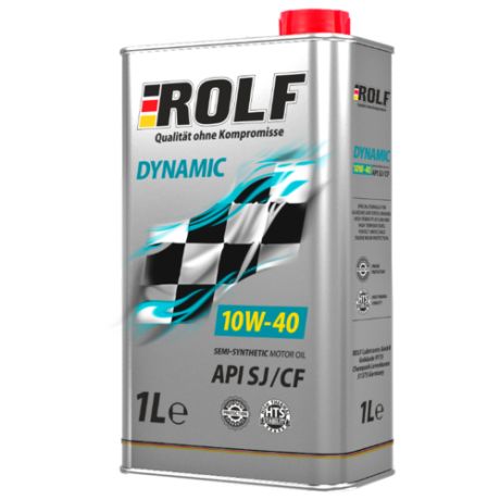 Моторное масло ROLF Dynamic 10W-40 SJ/CF 1 л