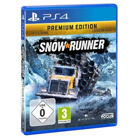 Игра для PlayStation 4 Snowrunner. Premium Edition