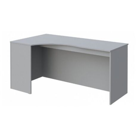 Письменный стол угловой Skyland Simple SE, 160х90 см, угол: слева, цвет: серый