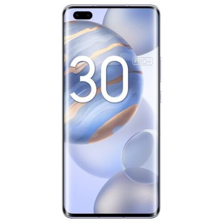 Смартфон HONOR 30 Pro+ 8/256GB титановый серебристый (51095GKR)