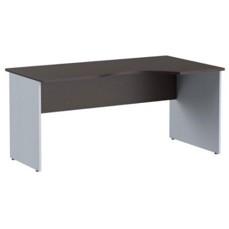 Письменный стол угловой Skyland Imago СА, 160х90 см, угол: справа, цвет: металлик/венге магия