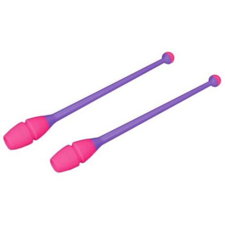 Булава для художественной гимнастики Indigo IN017 фиолетово-розовый
