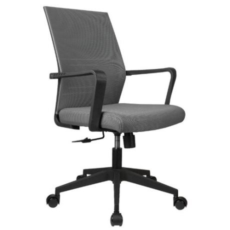 Компьютерное кресло Рива B818 офисное, обивка: текстиль, цвет: серый