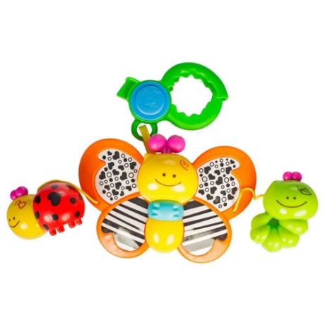Подвесная игрушка B kids Бабочка (004376B) красный/зеленый/желтый