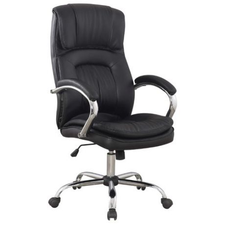 Компьютерное кресло College BX-3001-1 для руководителя, обивка: искусственная кожа, цвет: черный