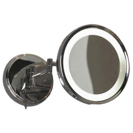 Зеркало косметическое настенное Lussole Acqua LSL-6101-01 с подсветкой хром