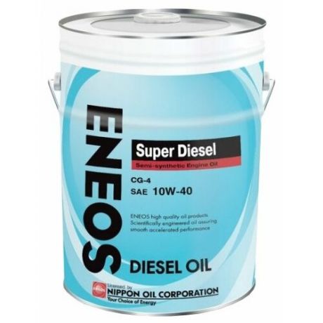 Моторное масло ENEOS Super Diesel CG-4 10W-40 20 л