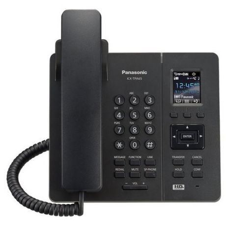 VoIP-телефон Panasonic KX-TPA65 черный