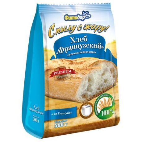 Фитодар Готовая хлебная смесь Хлеб "Французский", 0.5 кг