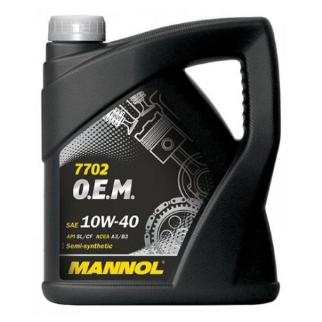 Моторное масло Mannol 7702 O.E.M. 10W-40 5 л