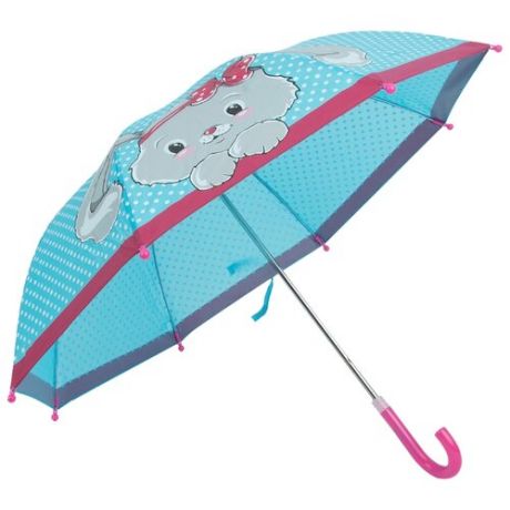 Зонт Mary Poppins голубой/розовый