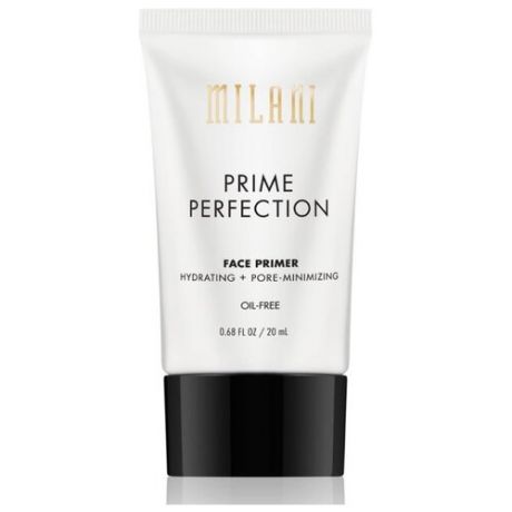 Milani Увлажняющий минеральный праймер Prime Perfection Hydrating + Pore-minimizing 20 мл белый