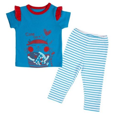 Комплект одежды Viva Baby размер 68, синий