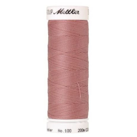 AMANN GROUP Mettler Нить универсальная Seralon 1678, 0637 Antique Pink 200 м