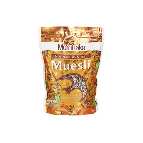 Мюсли Mornflake с орехами, пакет, 650 г