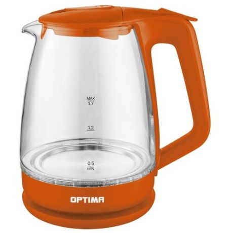 Чайник Optima EK-1718G, оранжевый