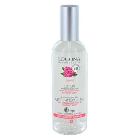 Logona Тоник освежающий для лица c био-дамасской розой Refreshing facial toner 125 мл
