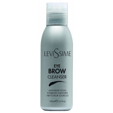 Levissime лосьон для снятия макияжа для бровей и ресниц Eye Brow Cleanser, 100 мл