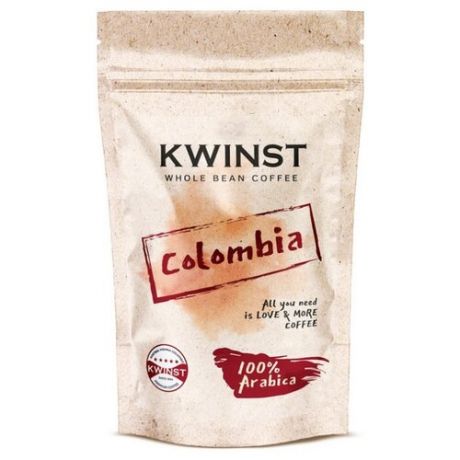 Кофе в зернах Kwinst Колумбия, арабика, 200 г