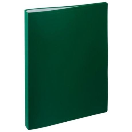 Attache Папка на 40 файлов Office А4, пластик зеленый