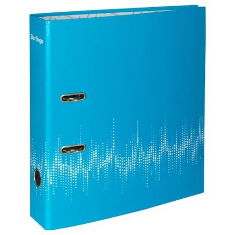 Berlingo Папка-регистратор с арочным механизмом Neon A4, 70 мм, картон голубой