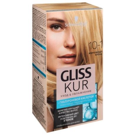 Schwarzkopf Gliss Kur Уход & Увлажнение, 10-1 жемчужный блонд