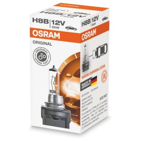 Лампа автомобильная галогенная Osram Original Line 64242 H8B 12V 35W 1 шт.
