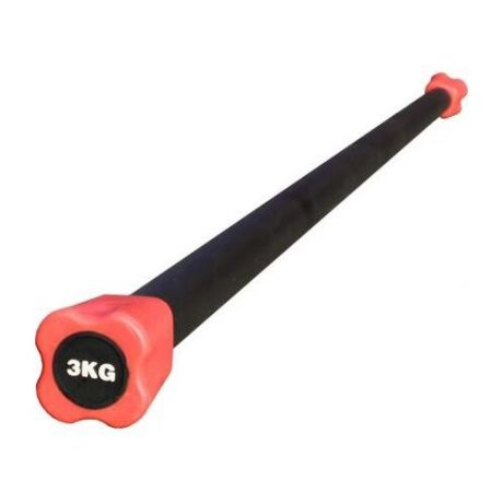 Гимнастическая палка Magnum HKFL110 3 кг розовый/черный