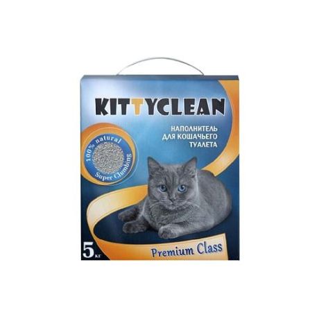 Комкующийся наполнитель Kitty Clean Premium class 5 кг