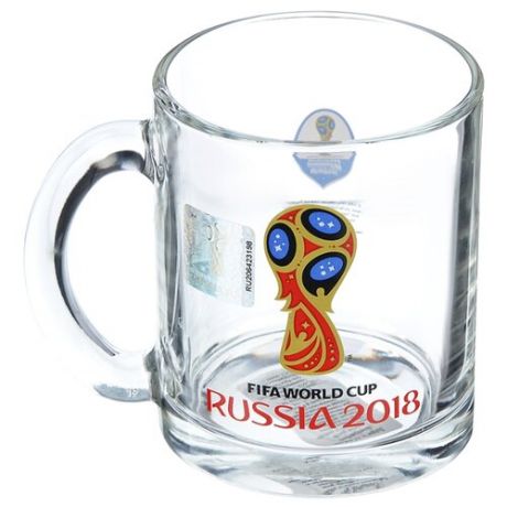 ОСЗ Кружка Эмблема FIFA World Cup Russia, 320 мл прозрачный