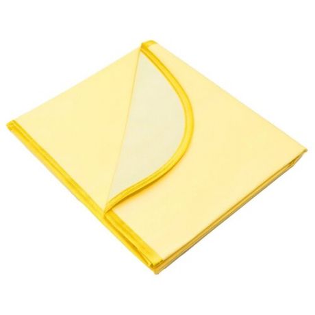 Многоразовая клеенка Чудо-Чадо подкладная с окантовкой 50х70 желтый 1 шт.