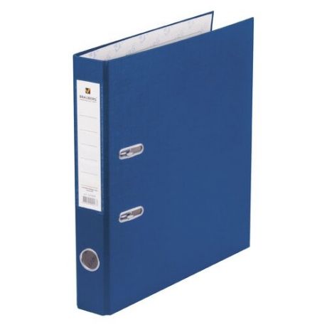 BRAUBERG Папка-регистратор А4 с покрытием из ПВХ, 50 мм Синяя